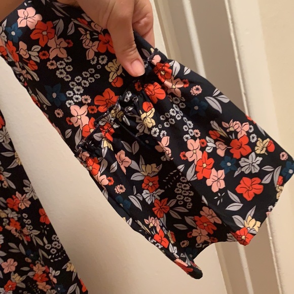 Frock necked floral mini dress - Picture 2 of 4